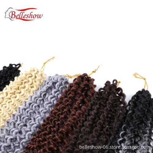 Hot sell wholesale 22inch  freetress deep twist crochet hair freetress water wave hair ombre braiding hair